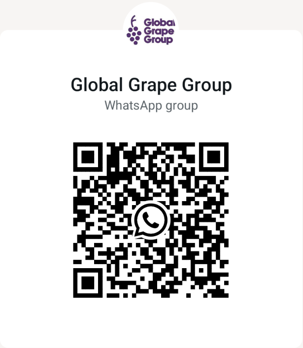 Global Grape Group WhatsApp Community QR code