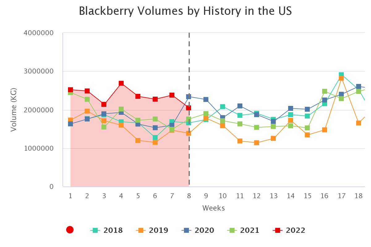 blackberry volumes by hi